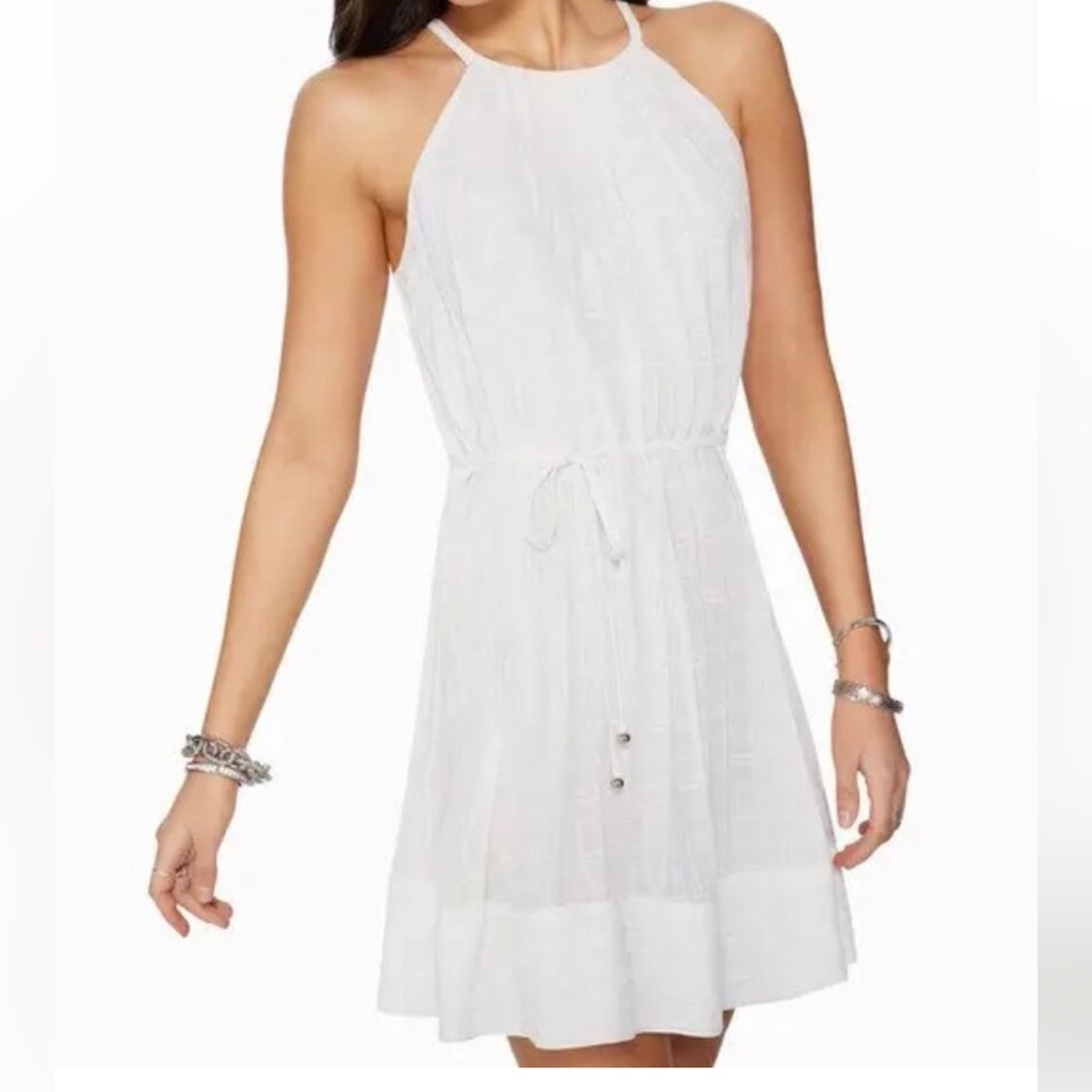 Ramy Brook White Mini Dress
